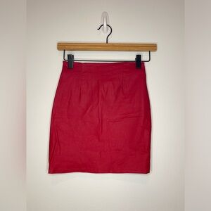 Red Skirt